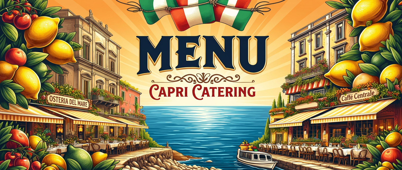 Capri Catering menu