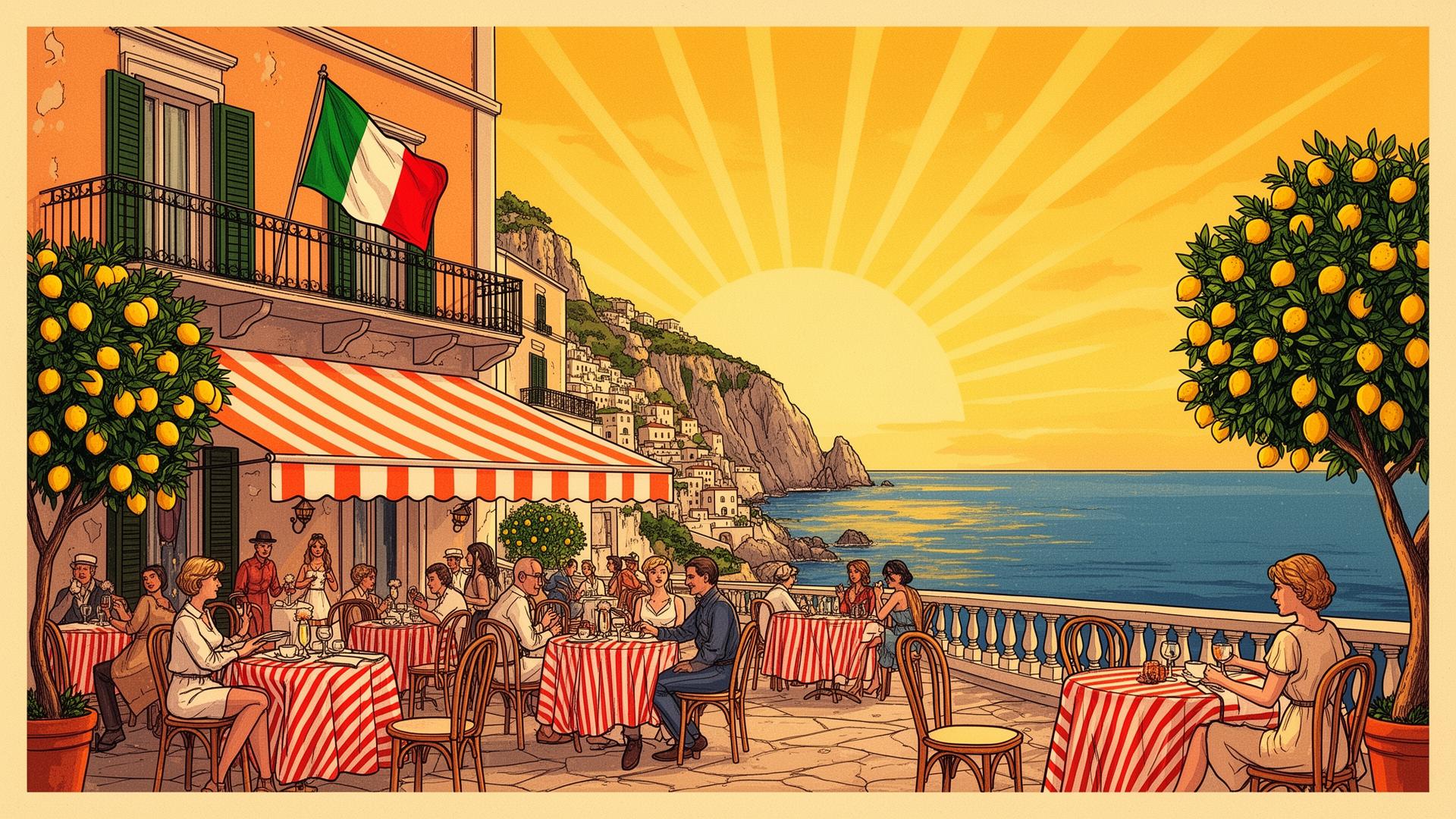 Italiensk catering levererad i Täby
