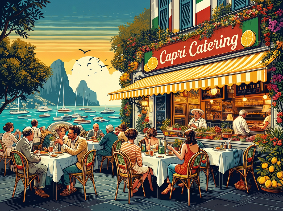 Capri Catering by the sea